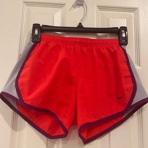 NIKE SHORTS Red, Grey, Purple